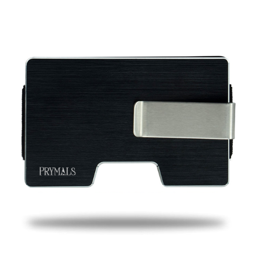 Aluminum RFID Blocking Wallet with Metal Money Clip - Slim Card Holder